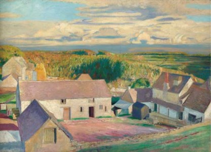 The artist's farmhouse, Gloucestershire