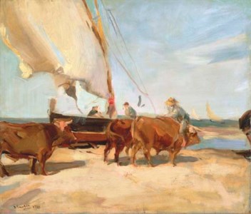 Joaquín Sorolla y Bastida, En la playa de Valencia