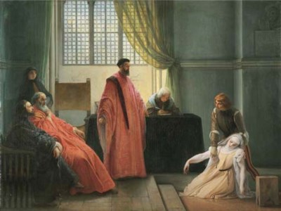 Valenza Gradenigo davanti agli Inquisitori