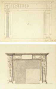 Design for a chimney-piece