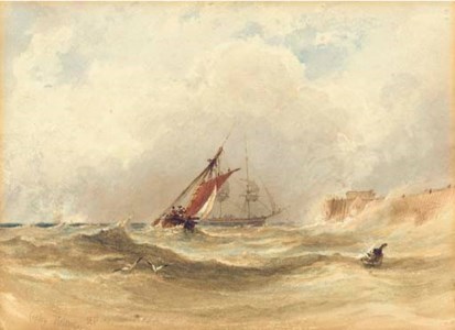 Shipping in rough seas