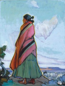 Navajo Shepherdess