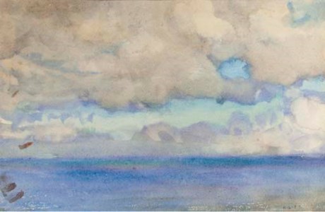 Cloud and sea study