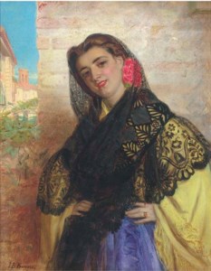 The belle of the village