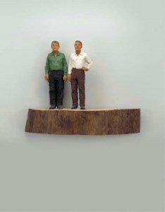 Untitled (Man in Green Shirt, Man in Brown Trousers)