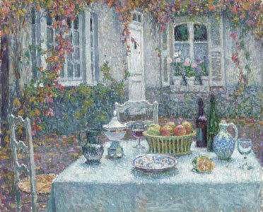 Henri Le Sidaner, La petite table