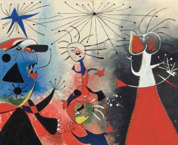 Joan Miró, La caresse des étoiles