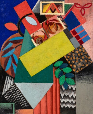 Nature morte aux feuilles