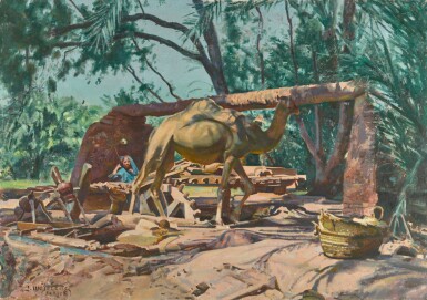 A Sakieh (Waterwheel), Egypt
