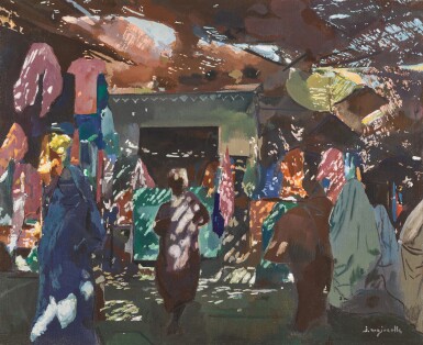 A Busy Souk in Marrakech