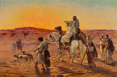 Sunrise in the Desert