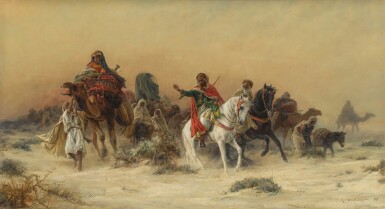 Caravan in the Desert