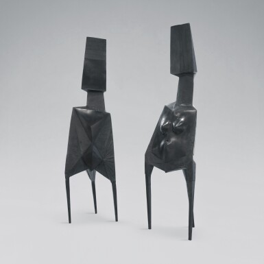Lynn Chadwick, High Hat Man and High Hat Woman