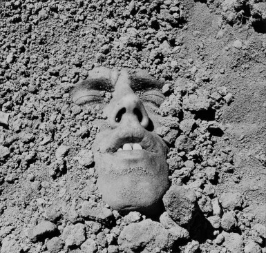 Untitled (Face in Dirt)