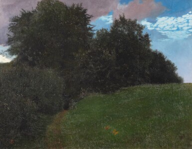Landscape with butterflies | Paysage aux papillons