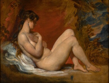 Reclining female nude