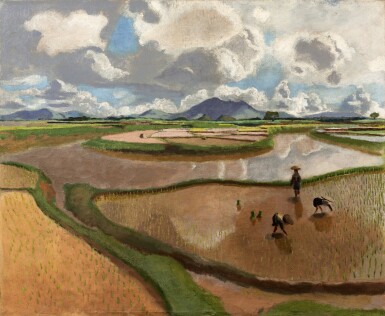 Joseph Inguimberty 約瑟夫·恩桂波提 | Padi fields 稻田