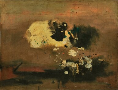 Cheong Soo Pieng 鍾泗濱 | Untitled (Abstract) 無題 （抽象）
