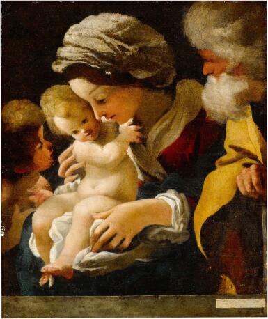 The Holy Family with Saint John the Baptist