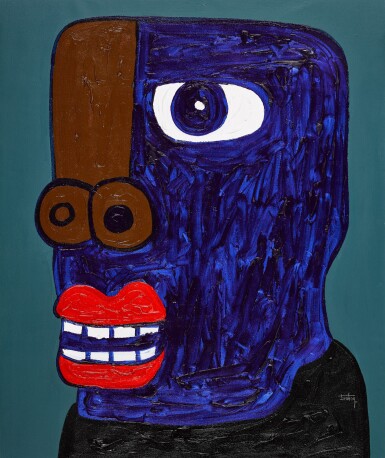Blue Face III