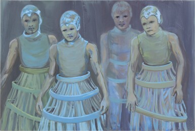 Claire Tabouret, The Blue Dancers