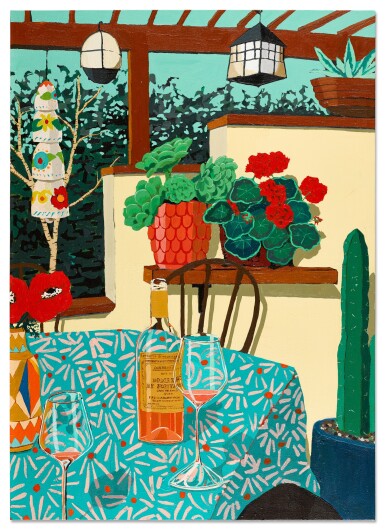 Hilary Pecis, Summer Patio