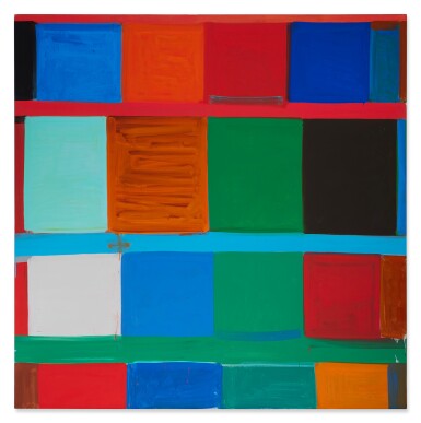 Stanley Whitney, Red, Green, Black, Blues