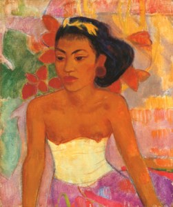 Portrait of a Balinese girl