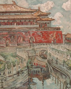 Scene from Peking