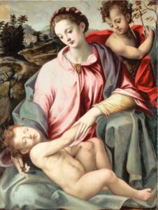The Madonna and Child with the Infant Saint John the Baptist