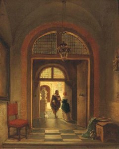 The elegant visitor