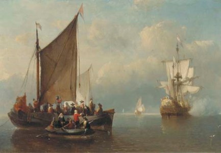 A salute at sea