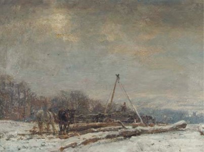 Winter in Nessfield near Ilkley