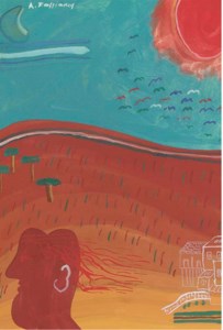 Red man under the sun