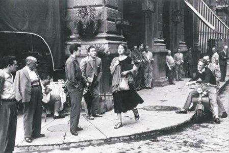 American Girl in Florence, Italy, 1951