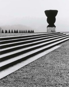 Covered Urn, Versailles, 1987; and Statuary, Vaux le Vicomte, 1988