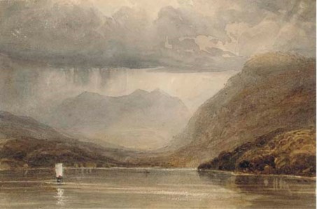 A passing shower, Loch Lomond