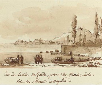 Vue de la ville de Gaeta