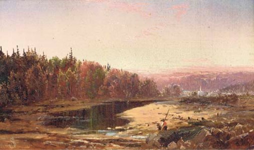Fishing Along the Creek