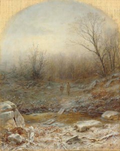 Figures in a Winter Landscape