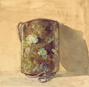 Japanese Inro- Wood, Inlaid with Mother of Pearl