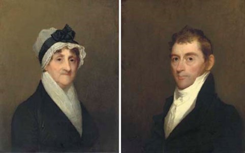 Portrait of Nathan Bond; and Portrait of Mrs. Nathan Bond: A Pair of Works