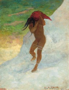 Indian Carrying Home the Kill