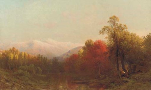 Autumn in the White Mountains Near Jefferson Village