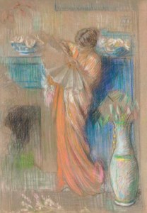 Lady with a Fan