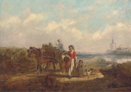 Returning from the market