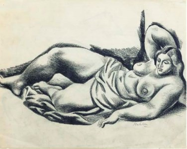 Reclining nude