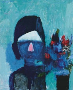 Girl with Flowers