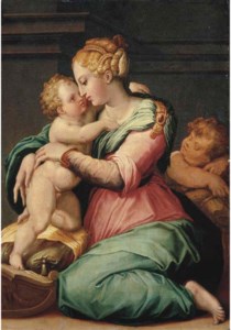 The Madonna and Child with the Infant Saint John the Baptist