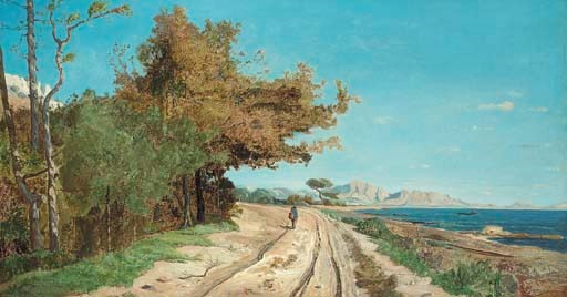 Route au bord de la Méditerranée, près de Marseille